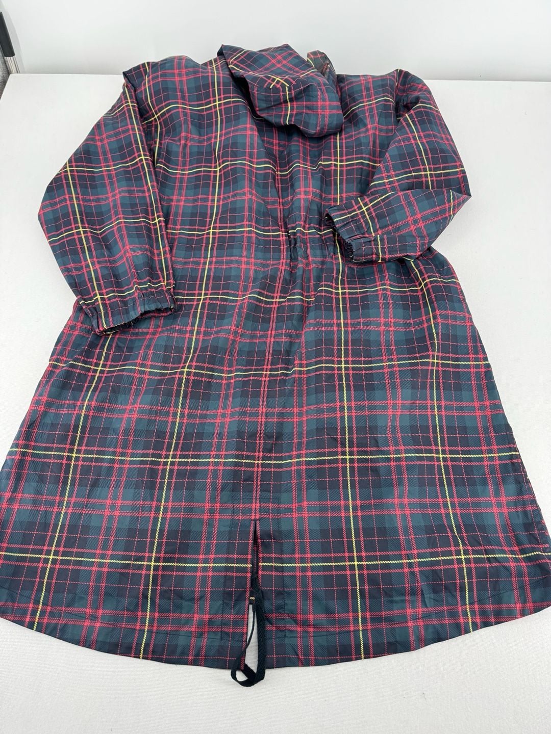 JW Anderson Plaid Hooded Jacket Red Green Tartan 9