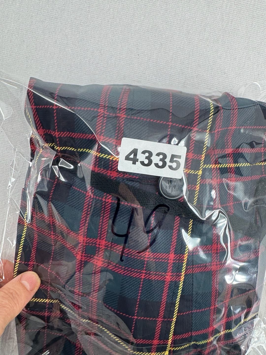 JW Anderson Plaid Hooded Jacket Red Green Tartan 10