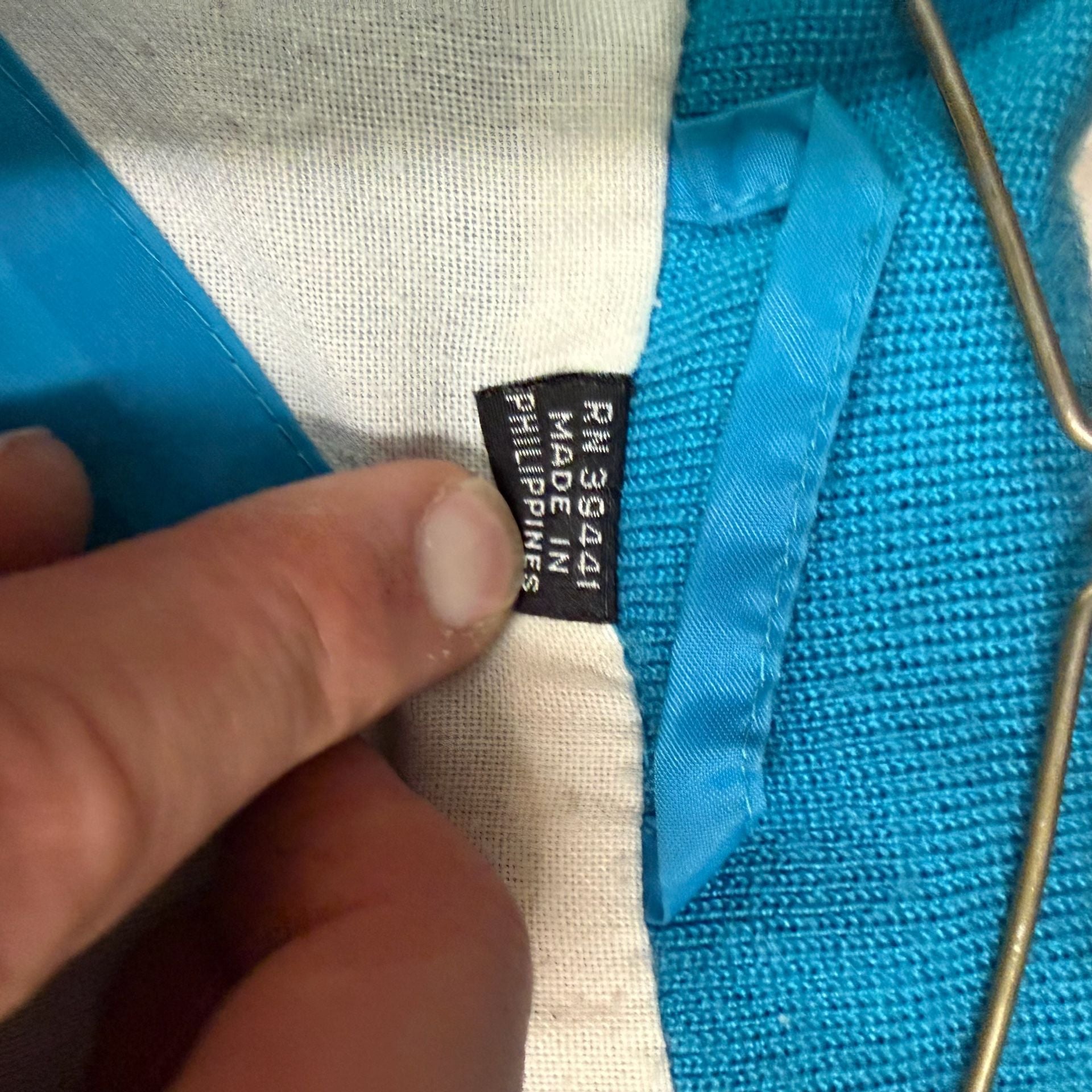 Pacific Trail Windbreaker Jacket Size M Blue Full Zip Vintage 5