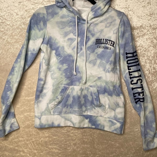 Hollister Hoodie Size Tie Dye