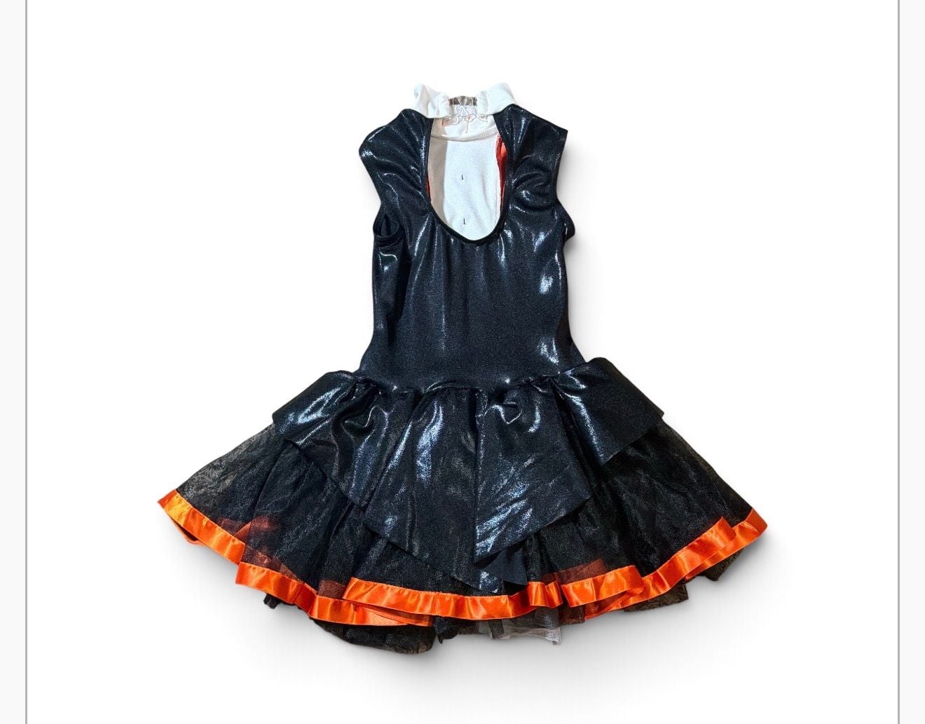 A Wish Come True Penguin Dance Costume Size MC Black Orange Tutu 3