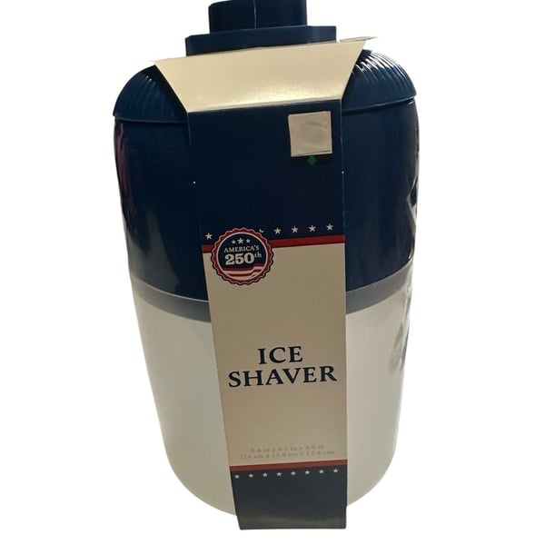 Patriotic Ice Shaver America's 250th Red White and Blue New