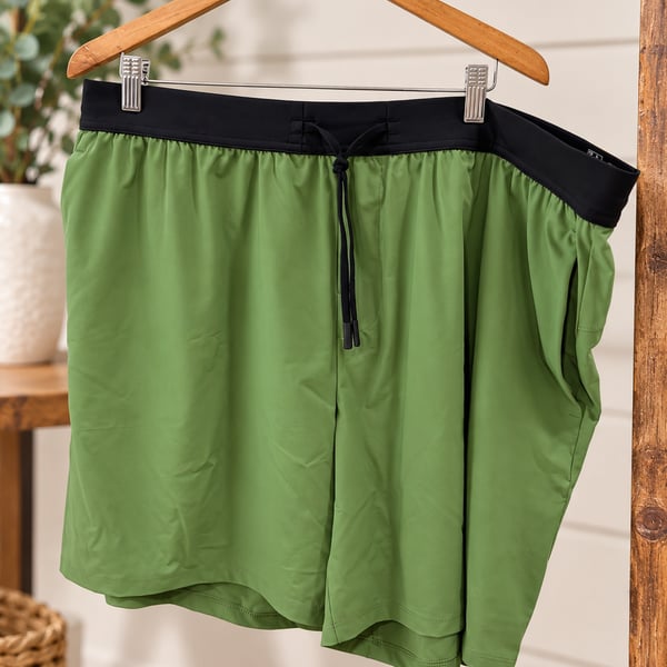 NWT VRST Elevate Unlined Shorts Sz XXL - Fern Olive Athletic Gym $58