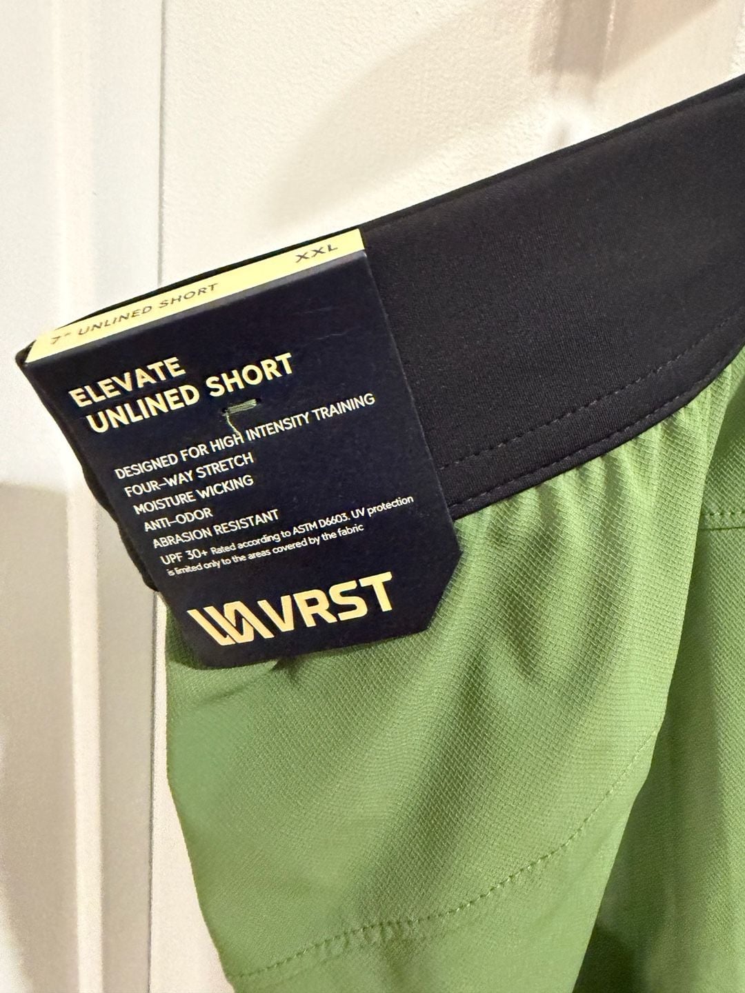 NWT VRST Elevate Unlined Shorts Sz XXL - Fern Olive Athletic Gym $58 7