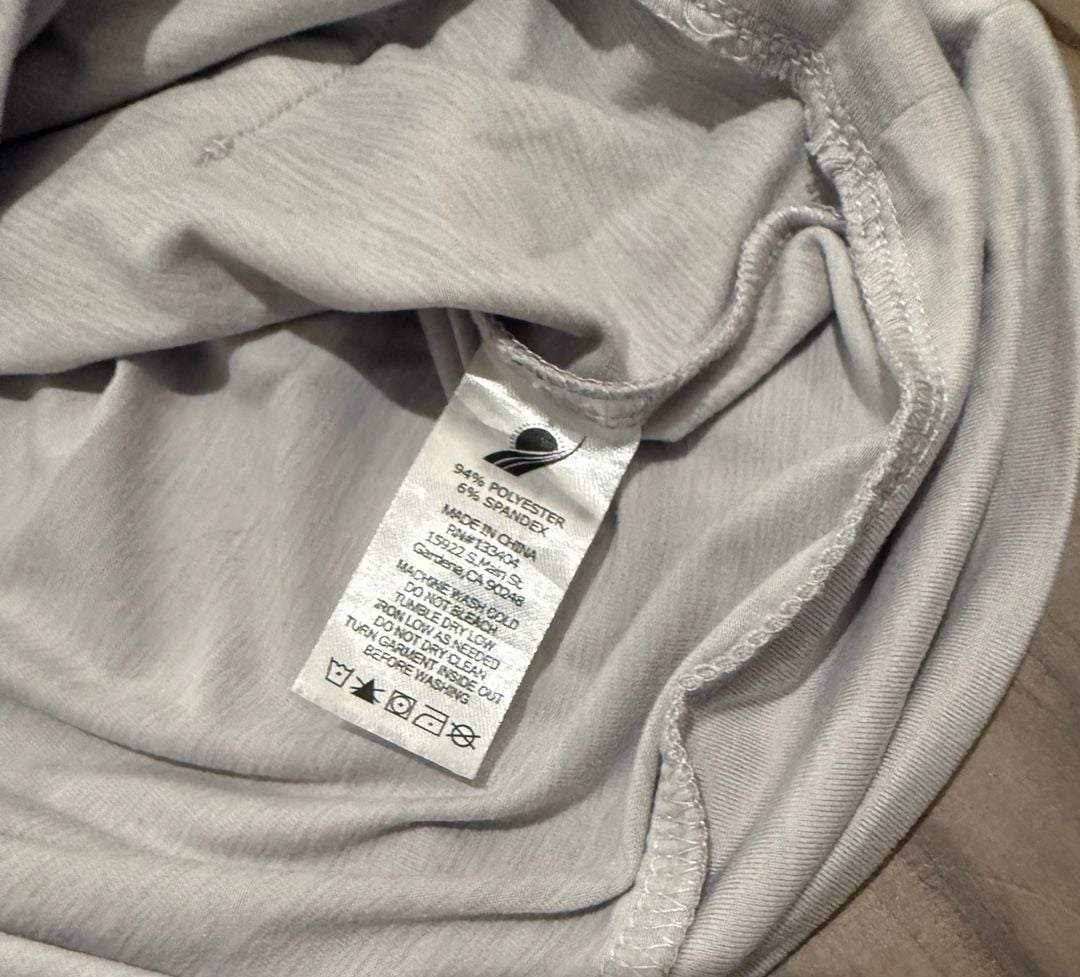 Fundamental Coast Hoodie Size S Gray Pullover Sweatshirt 8