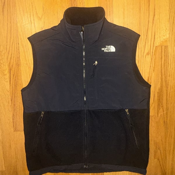 The North Face Denali Fleece Vest Women’s Size Medium Black Full Zip Clean