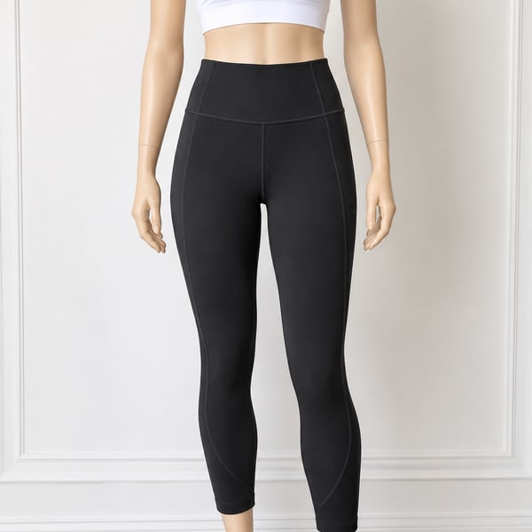 Athleta Women’s Black High Rise 7/8 Leggings Size Small 27” Inseam
