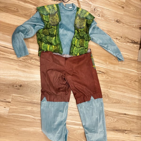 Trolls World Tour Branch Costume Size XL (42-46) Adult