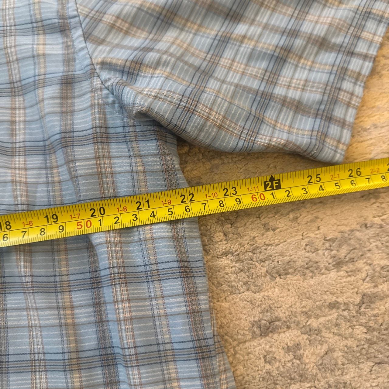 Vintage 2000s Hurley International Short Sleeve Button Down Plaid Shirt XL Blue 5