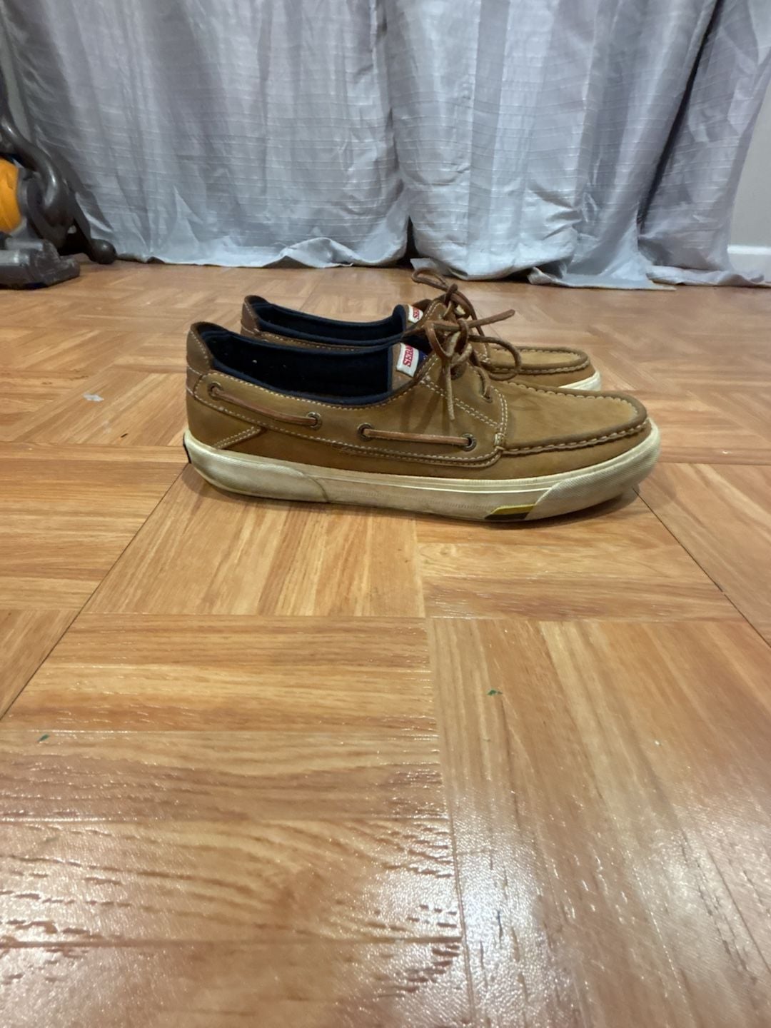 Sebago Docksides Boat Shoes Brown Leather 4