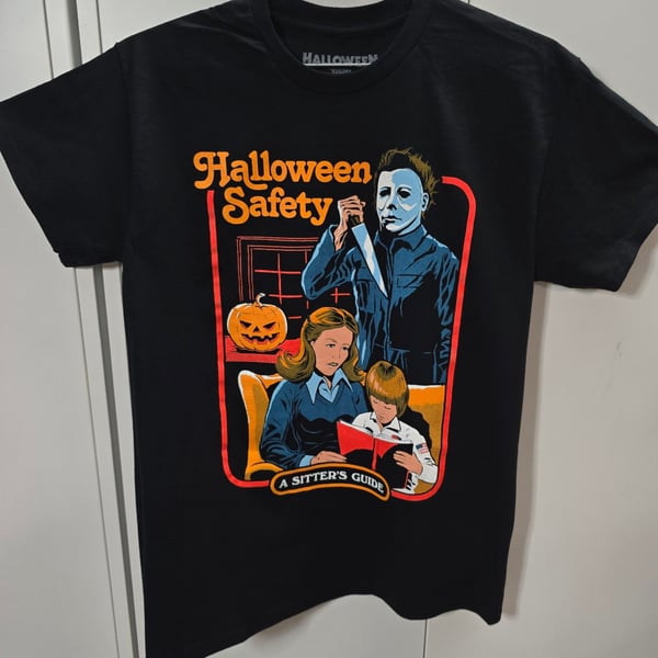 Creepy Co Micheal Meyers Halloween Safety T-Shirt