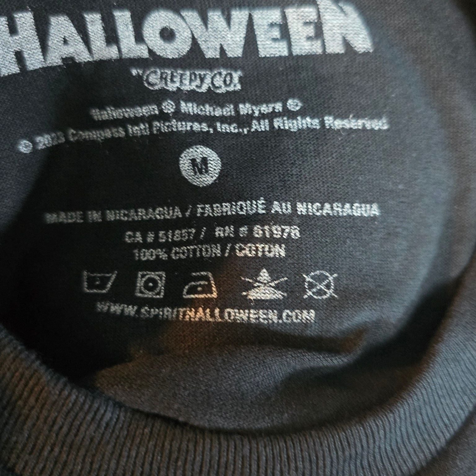 Creepy Co Micheal Meyers Halloween Safety T-Shirt 6