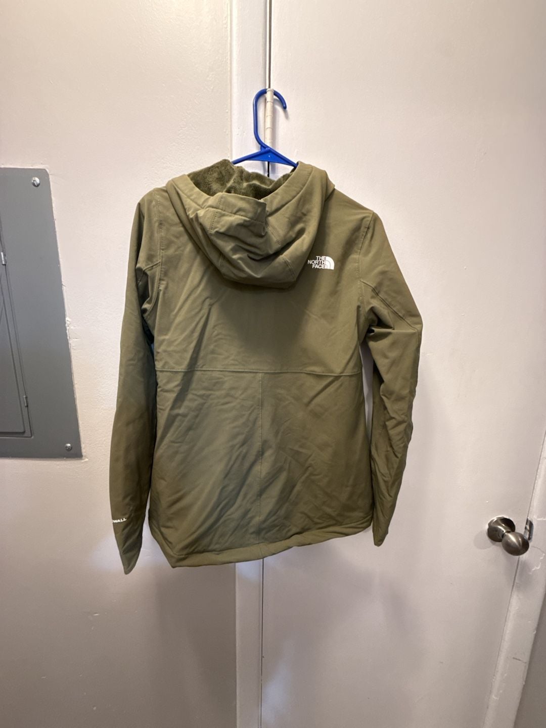 The North Face Shelbe Raschel Hooded Jacket Size S Olive Green 5