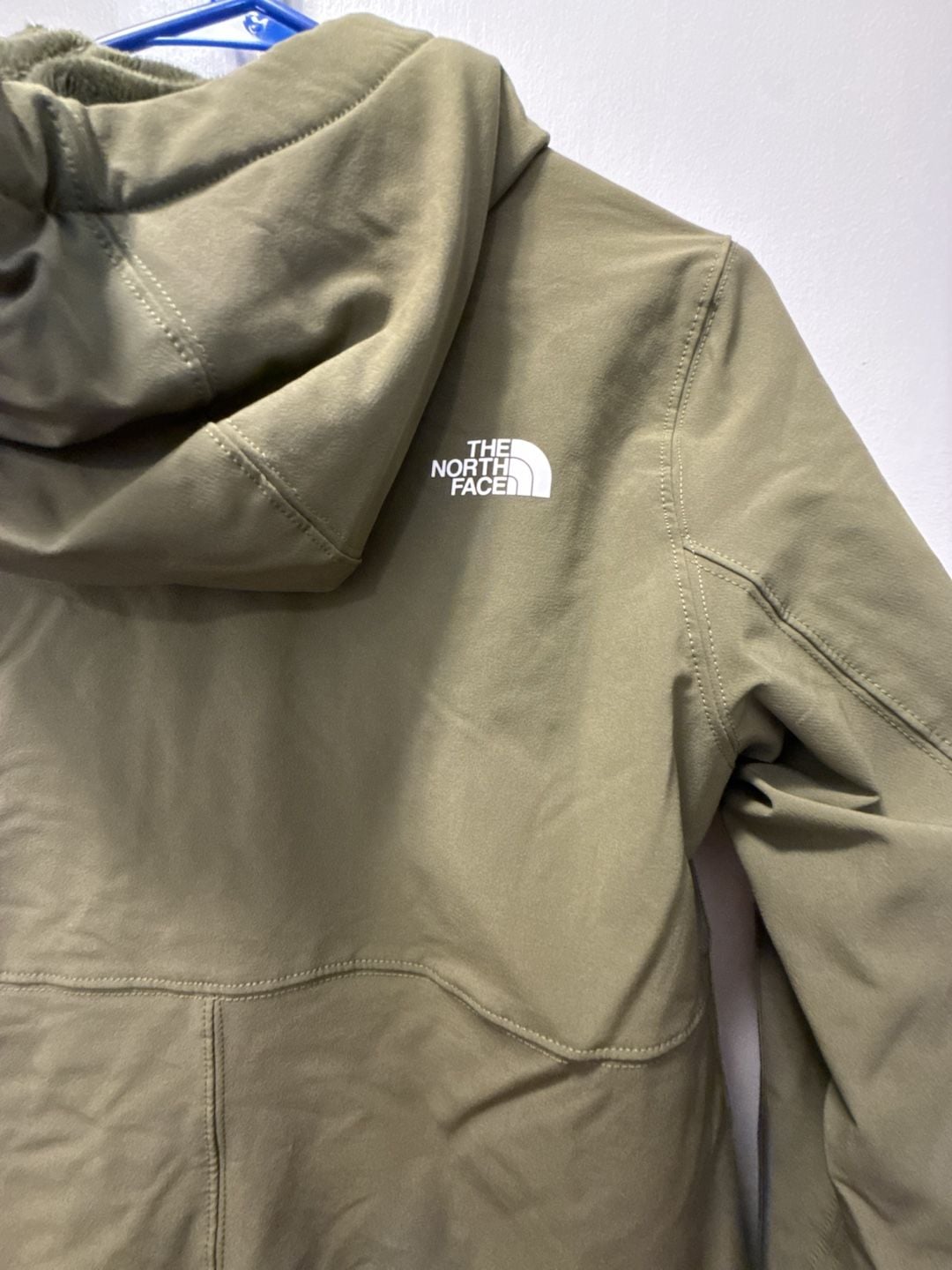 The North Face Shelbe Raschel Hooded Jacket Size S Olive Green 6