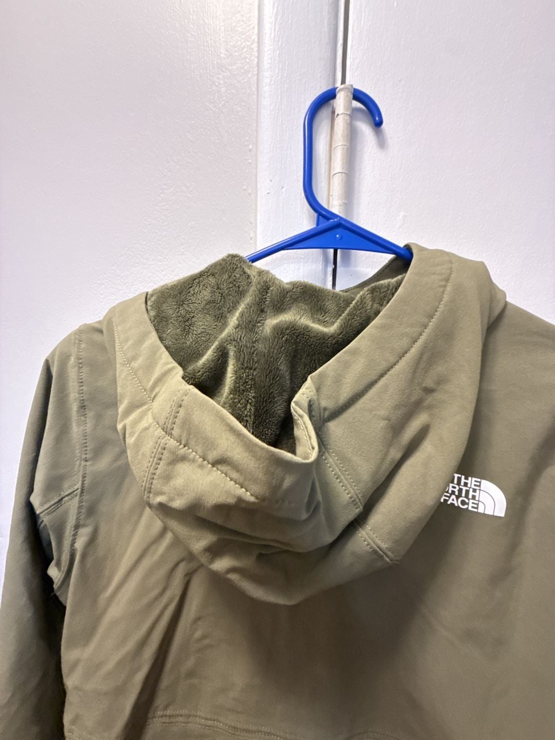 The North Face Shelbe Raschel Hooded Jacket Size S Olive Green 7