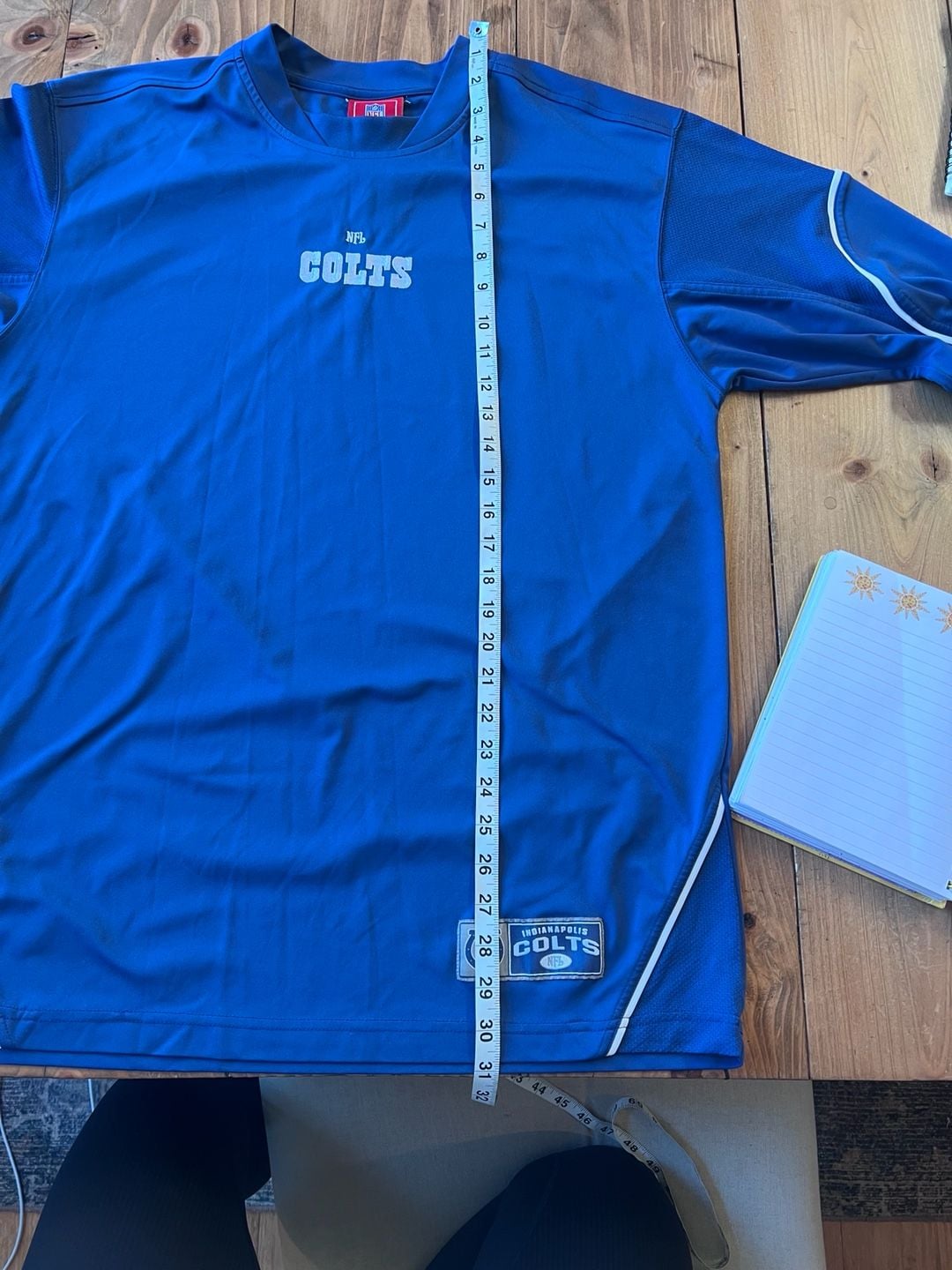 NFL Indianapolis Colts Long Sleeve Shirt Blue XL* 9