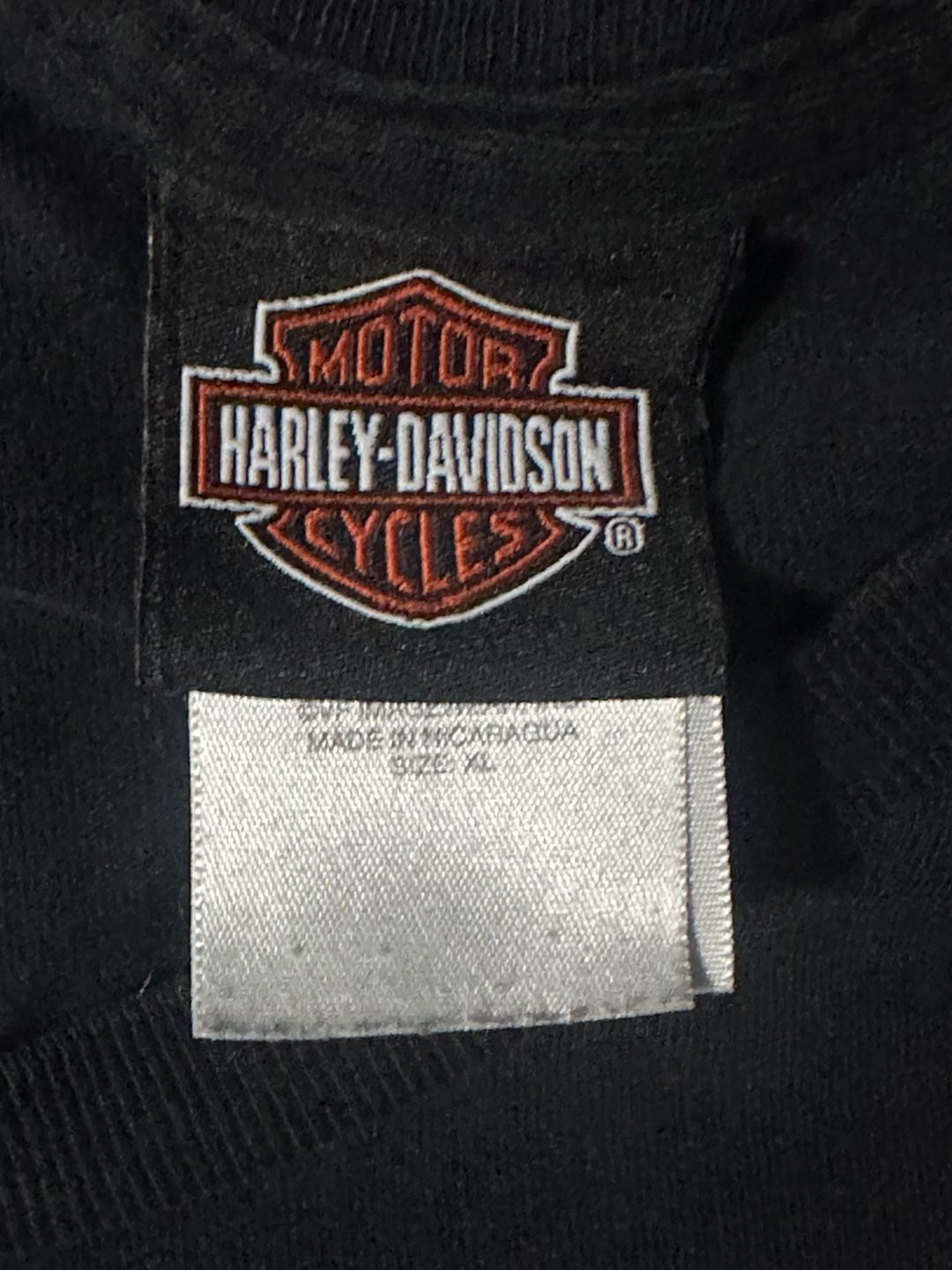 Harley-Davidson Las Vegas T-Shirt Size XL Black Graphic Tee 6
