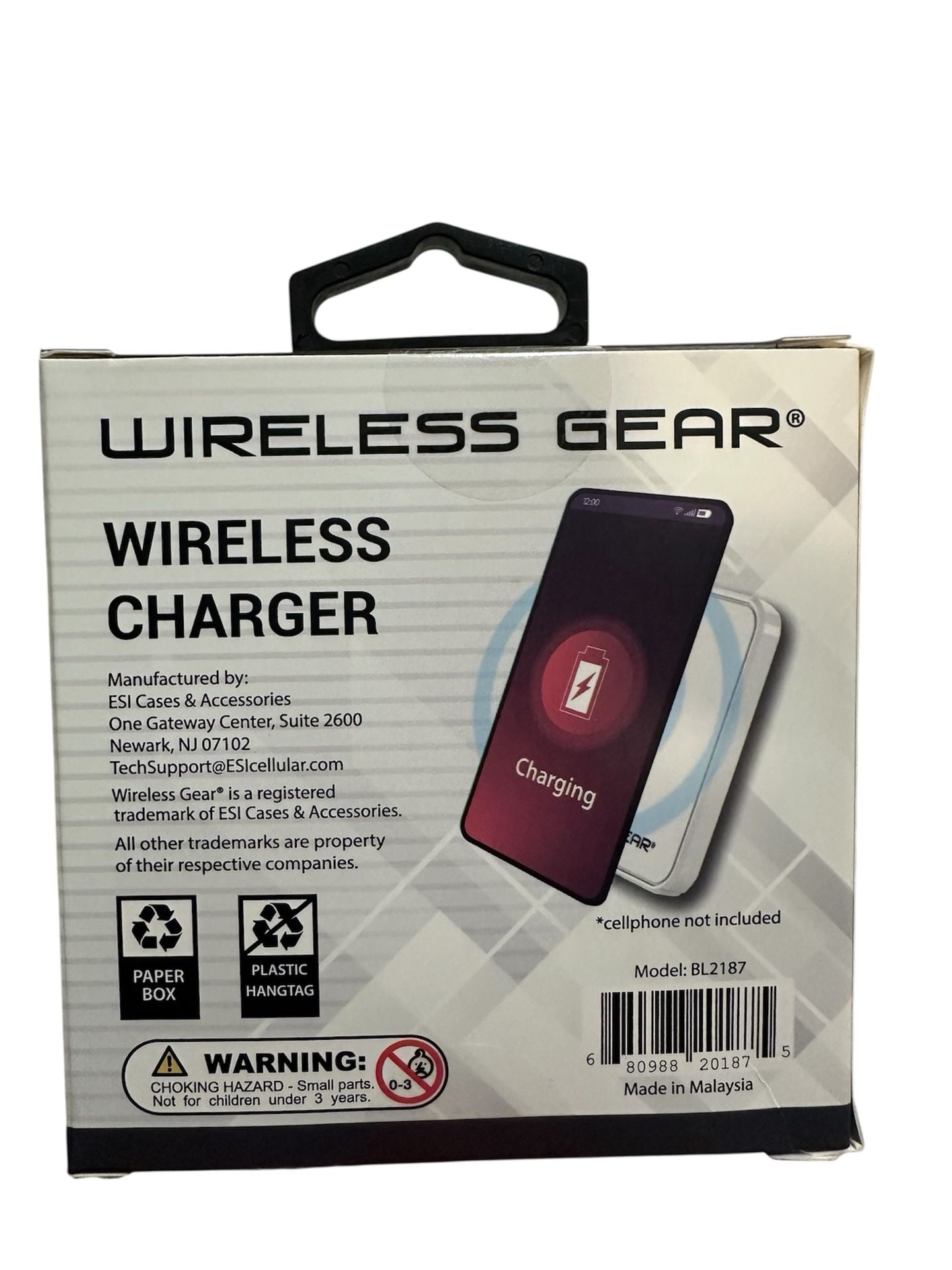 Wireless Gear Wireless Charger BL2187 White 2