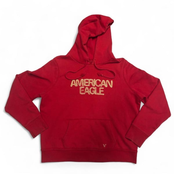 American Eagle Outfitters Vintage Y2K American Eagle Outfitters red Hoodie