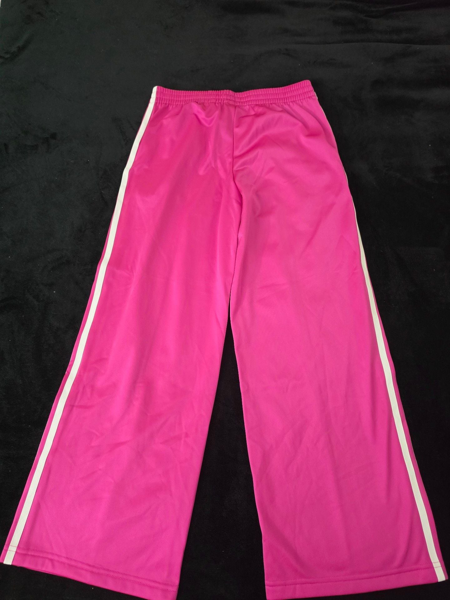 adidas Originals Kids Firebird Wide Leg Tricot Track Pants Pink Medium
4