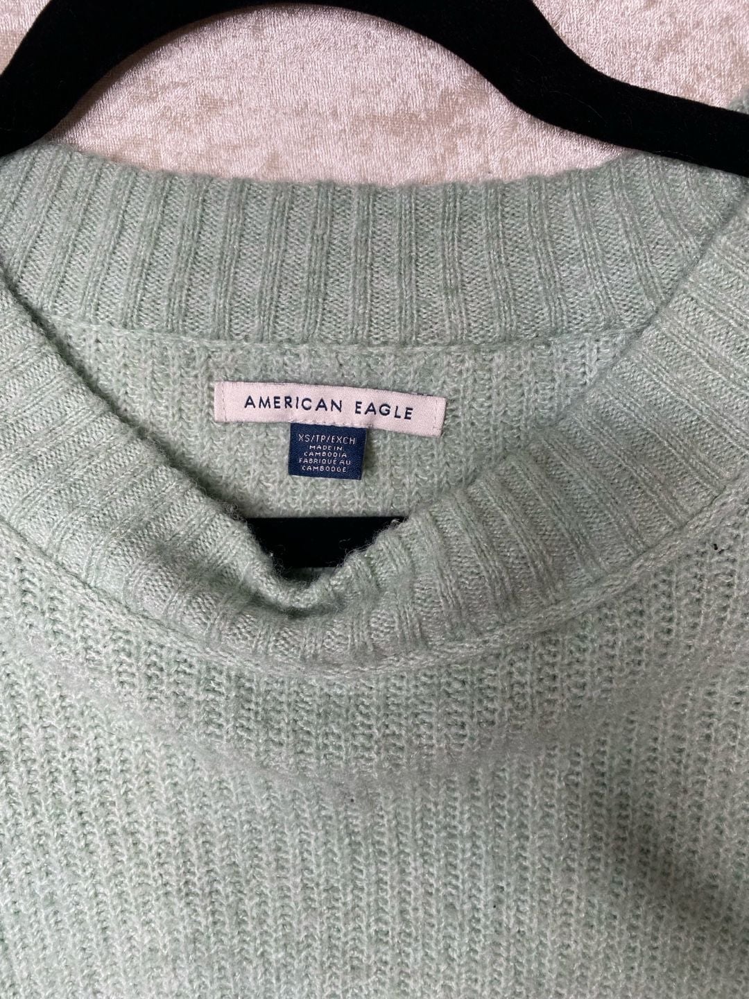 American Eagle Sweater XS Green 3