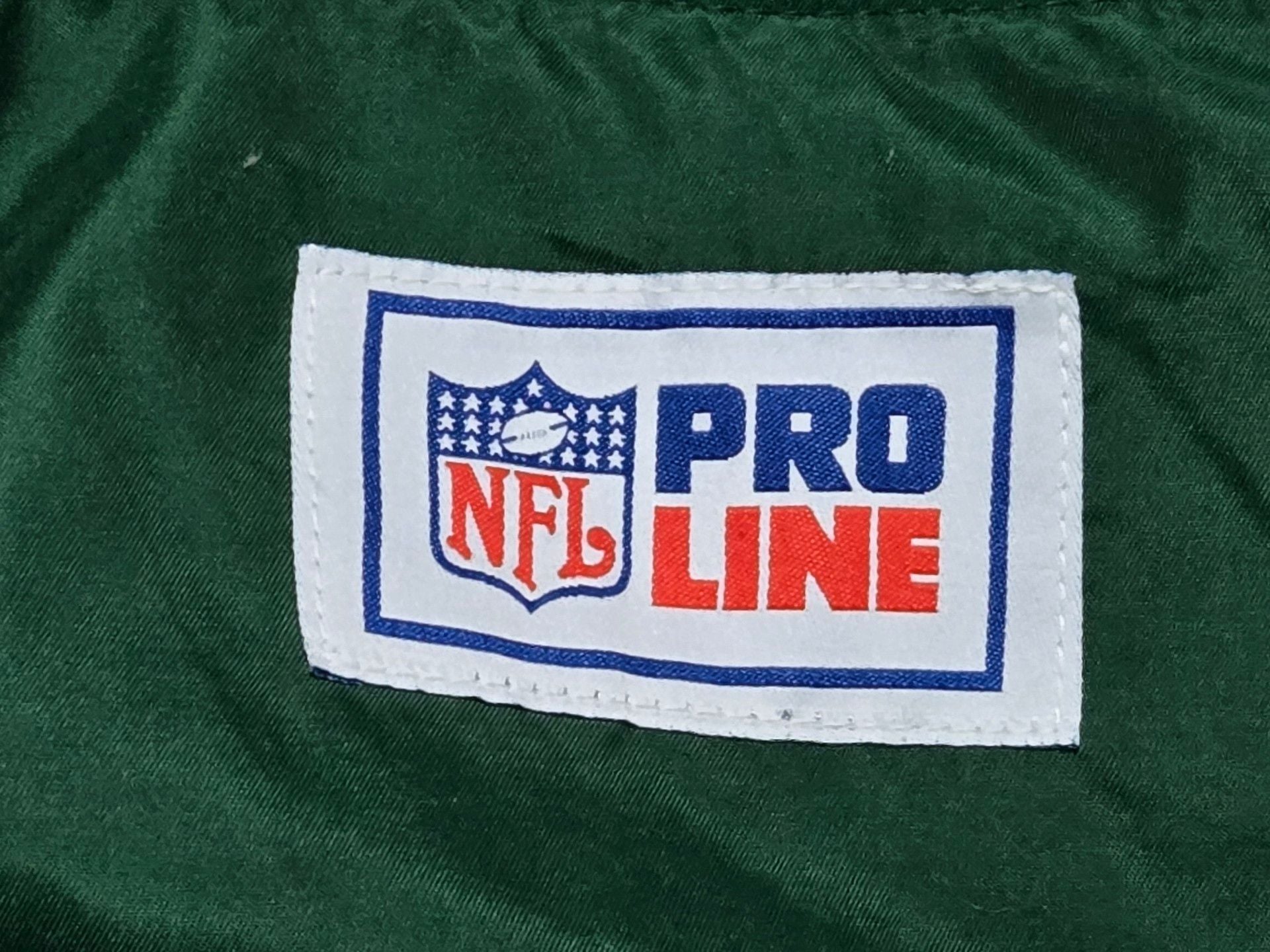 Vintage 1990s Reebok NFL Pro Line Green Bay Packers Windbreaker Pullover Jacket 15
