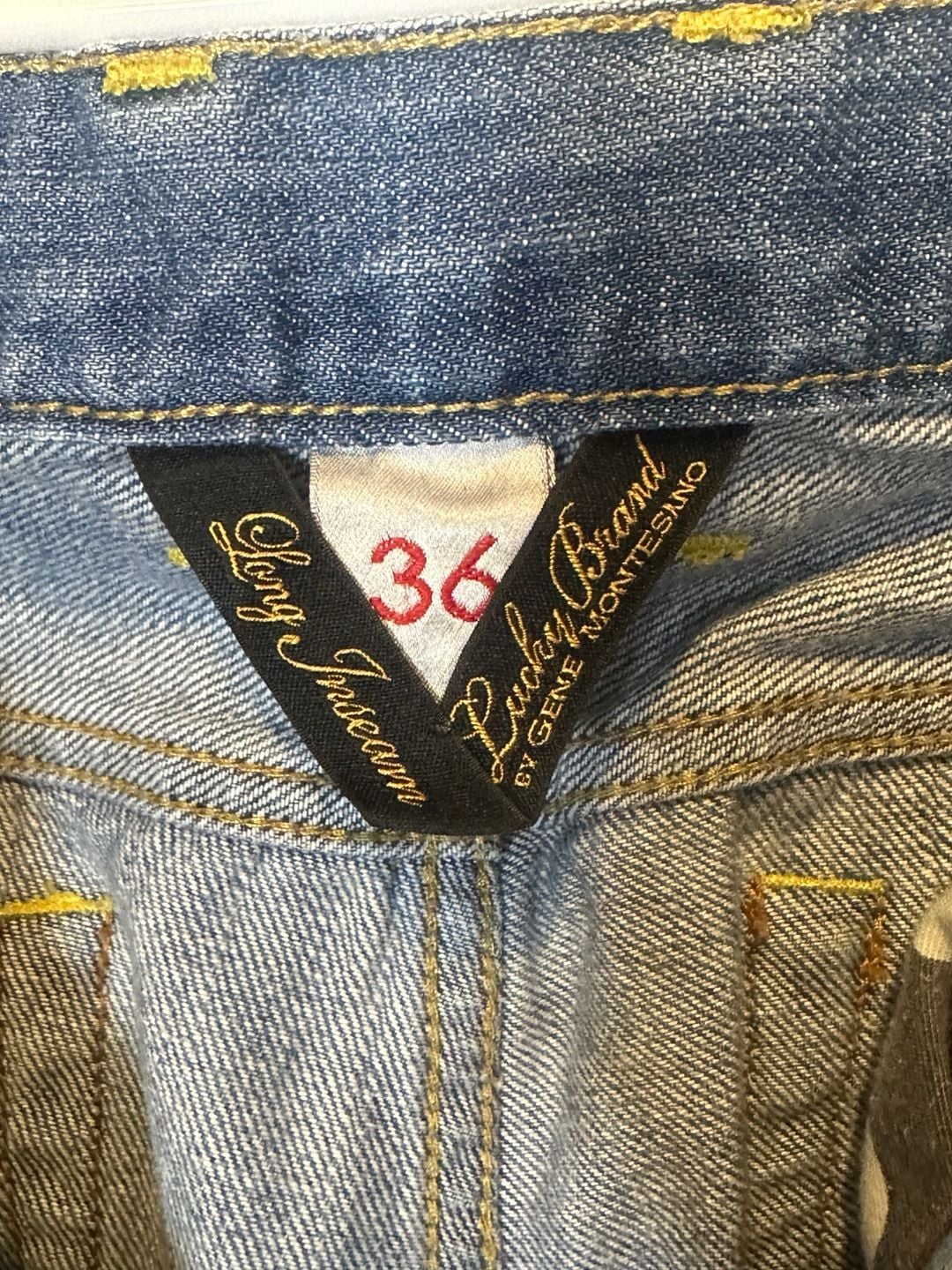 Lucky Brand Jeans Size 36 Blue Denim Pants 5