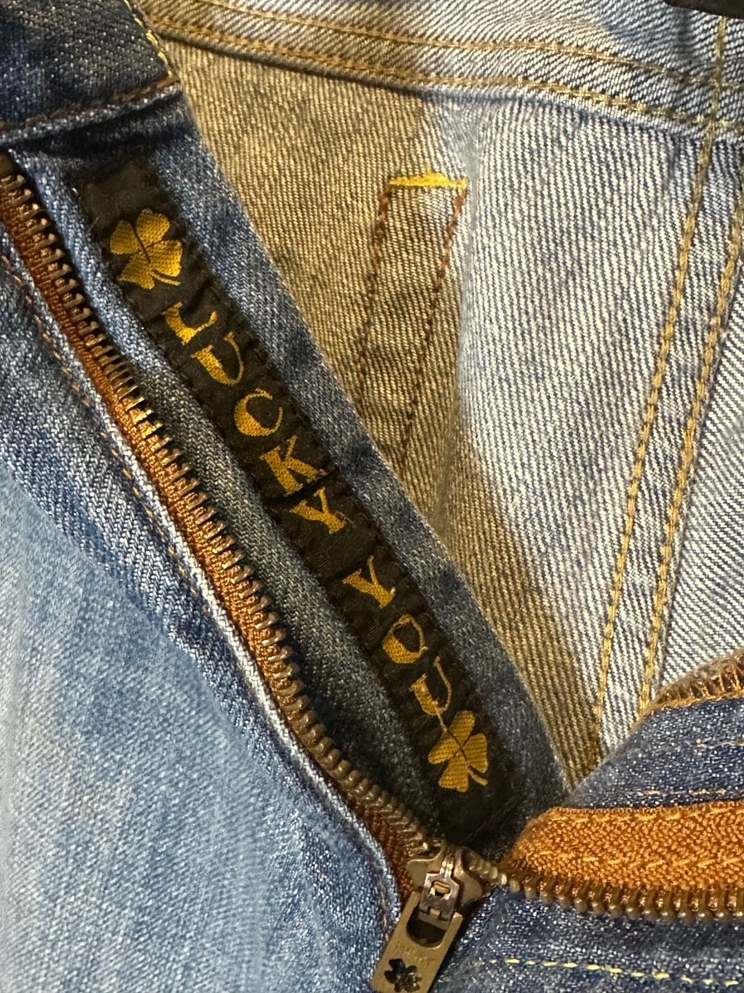 Lucky Brand Jeans Size 36 Blue Denim Pants 6