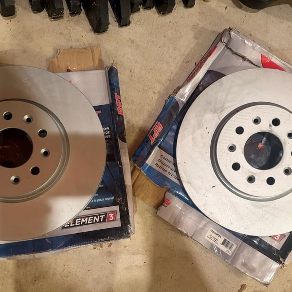 Disc Brake Rotor-Element3 Coated Raybestos 582033FZN (Set of 2)