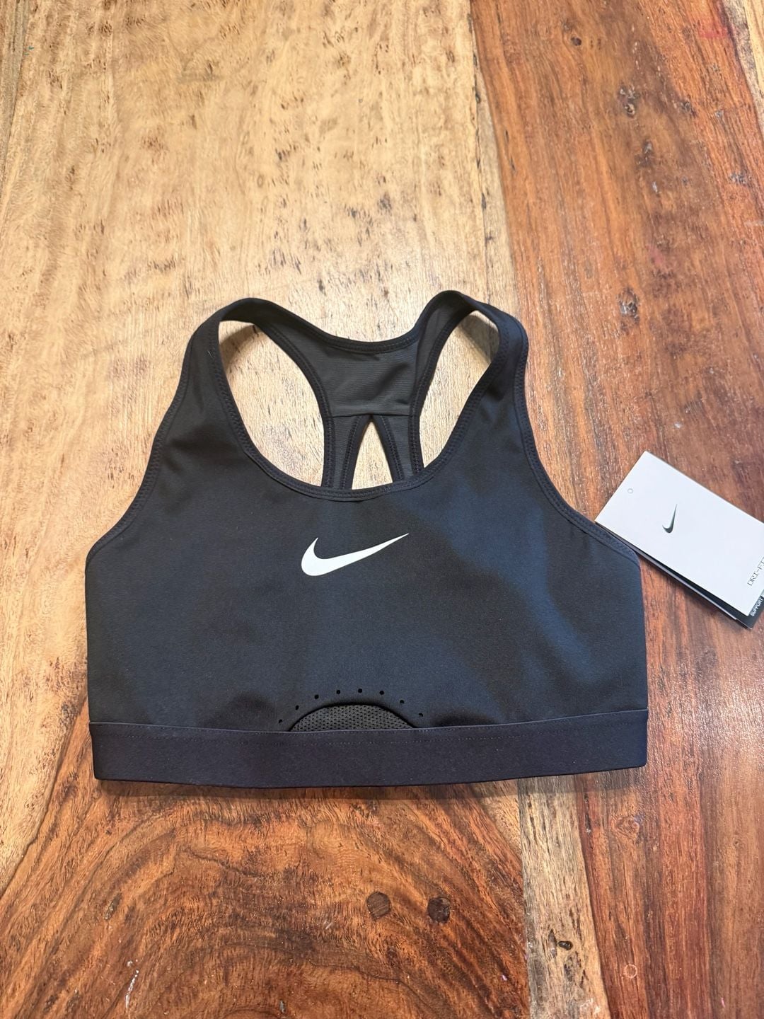 Nike Swoosh High Support Sports Bra Size XS (A-C) Black DD0428-010 New 2