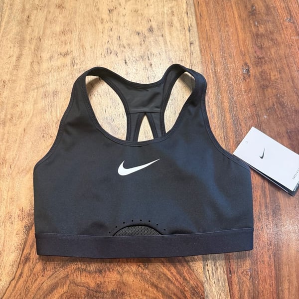 Nike Swoosh High Support Sports Bra Size XS (A-C) Black DD0428-010 New