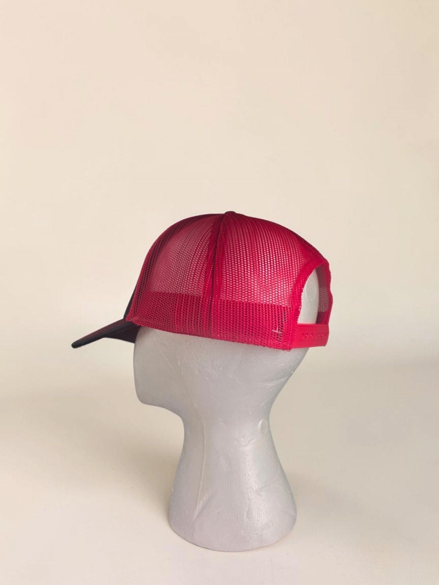 Dave's Hot Chicken Trucker Hat Black Red Mesh Snapback 6