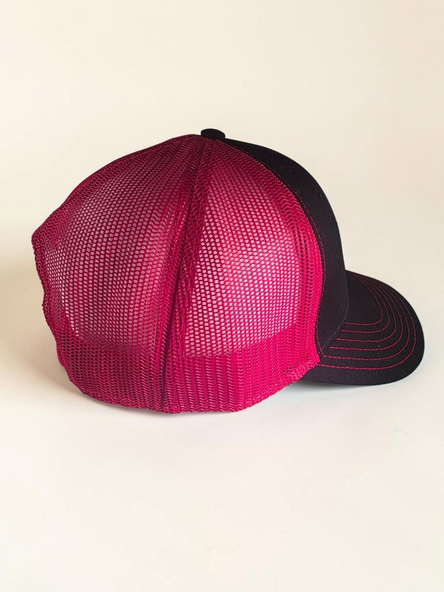 Dave's Hot Chicken Trucker Hat Black Red Mesh Snapback 11