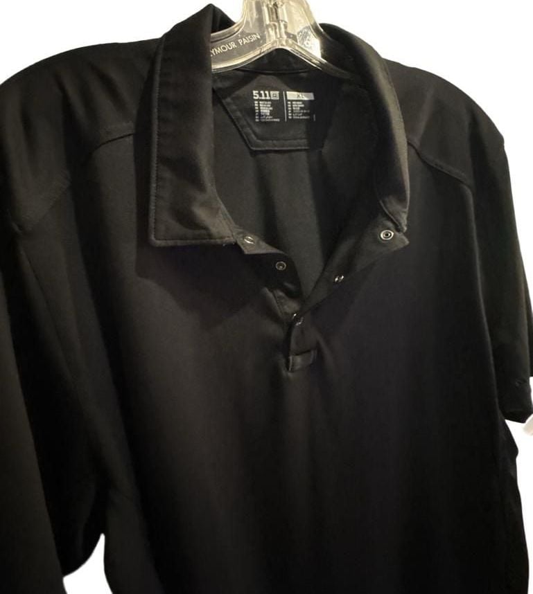 5.11 Tactical Polo Size XL Black Performance 2
