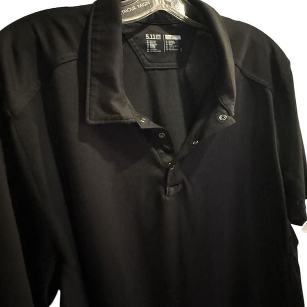 5.11 Tactical Polo Size XL Black Performance