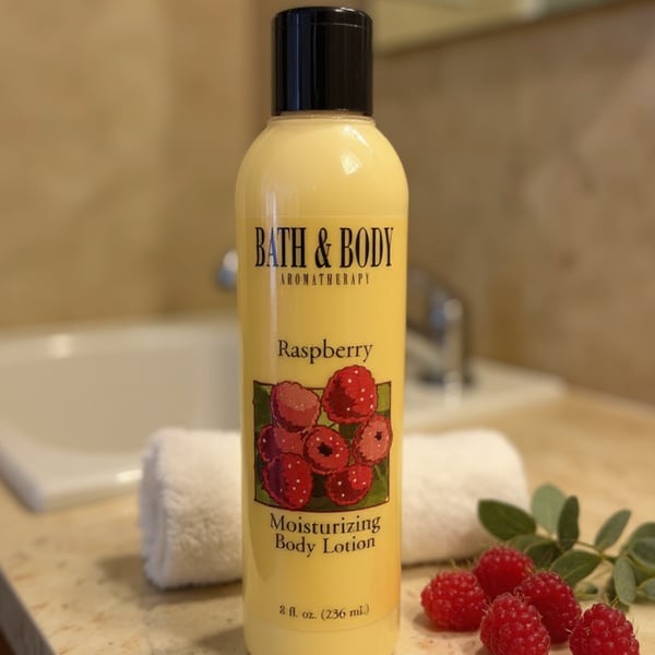 Bath & Body Works Aromatherapy Raspberry Moisturizing Body Lotion Size 8 fl. oz.