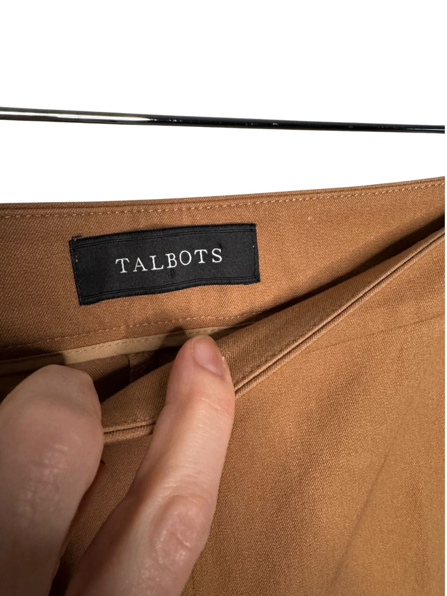Talbots Pants Brown Dress Trousers Size 10 3
