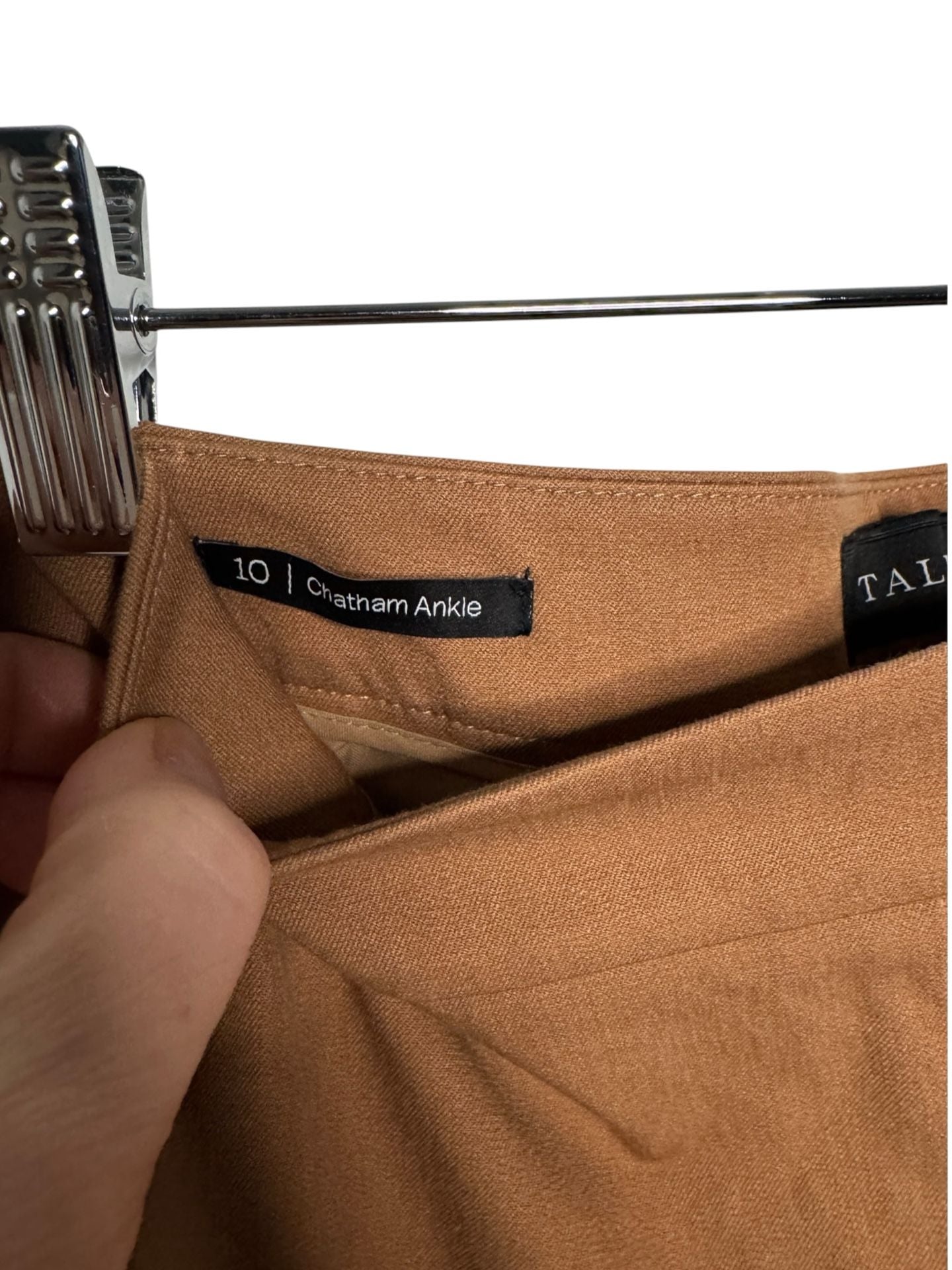 Talbots Pants Brown Dress Trousers Size 10 4