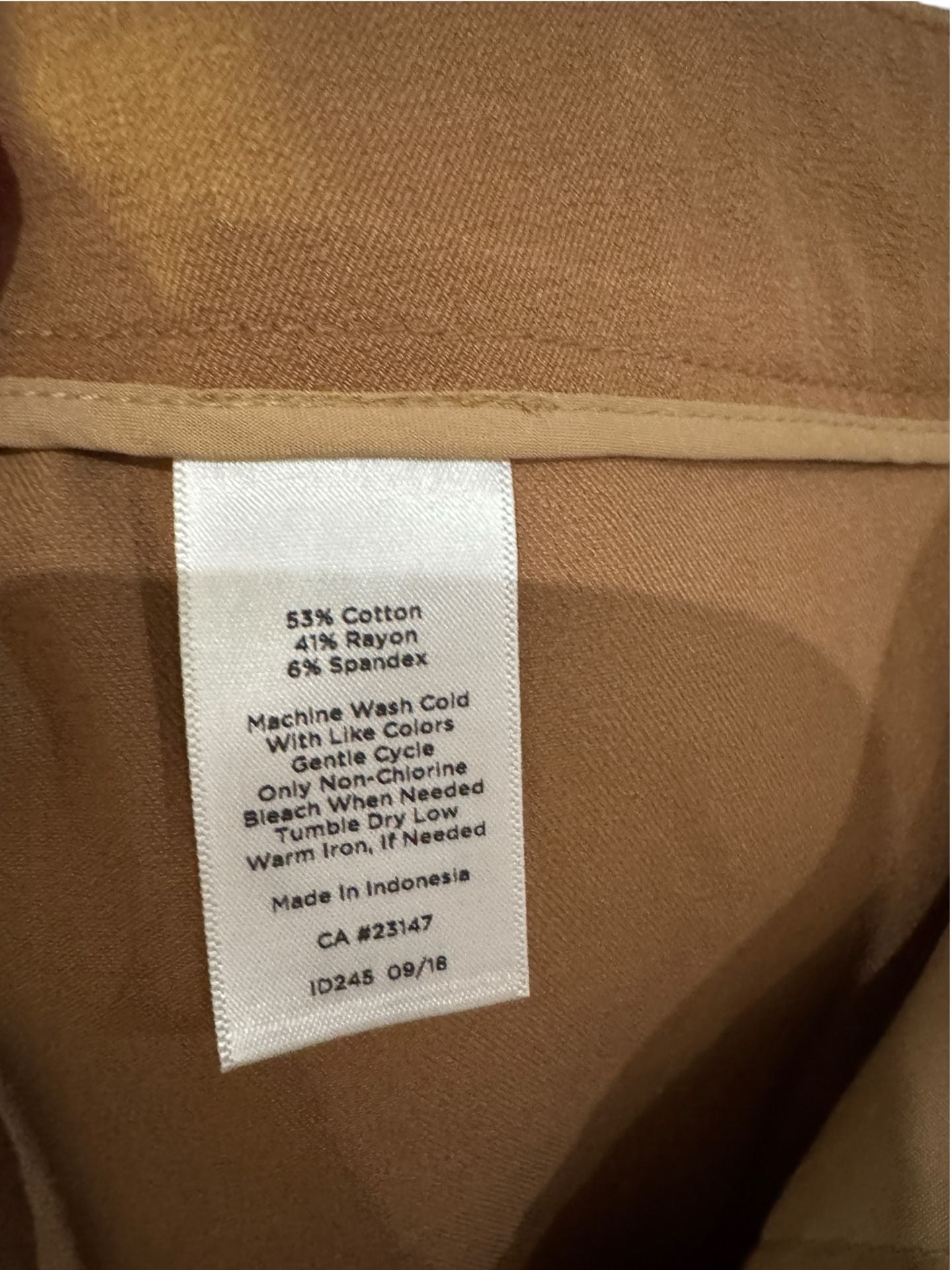 Talbots Pants Brown Dress Trousers Size 10 6