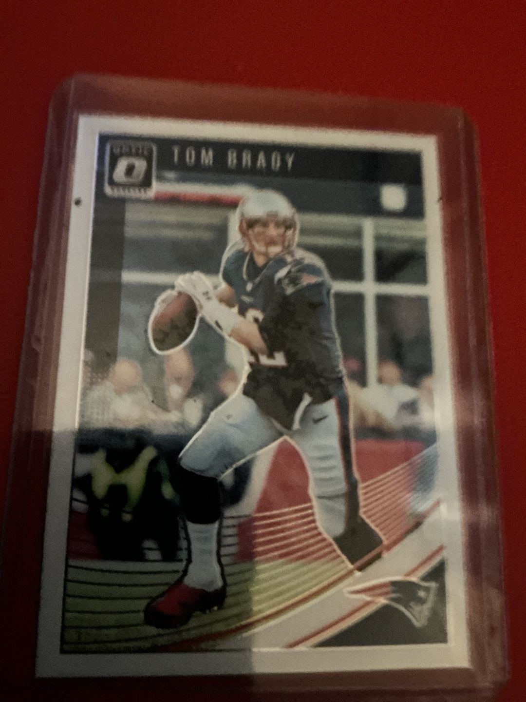 2018 Panini Donruss Optic Tom Brady Card #65 1