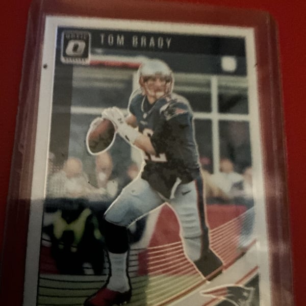 2018 Panini Donruss Optic Tom Brady Card #65