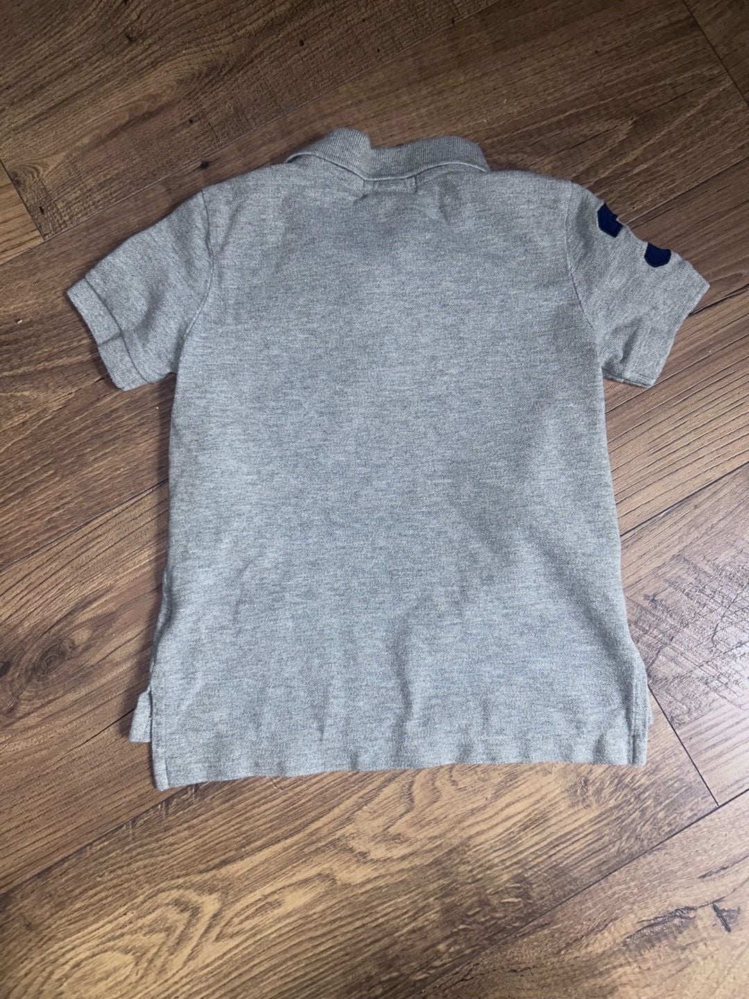 Polo Ralph Lauren Big Pony Polo Shirt Size 4/4T Gray Cotton 6