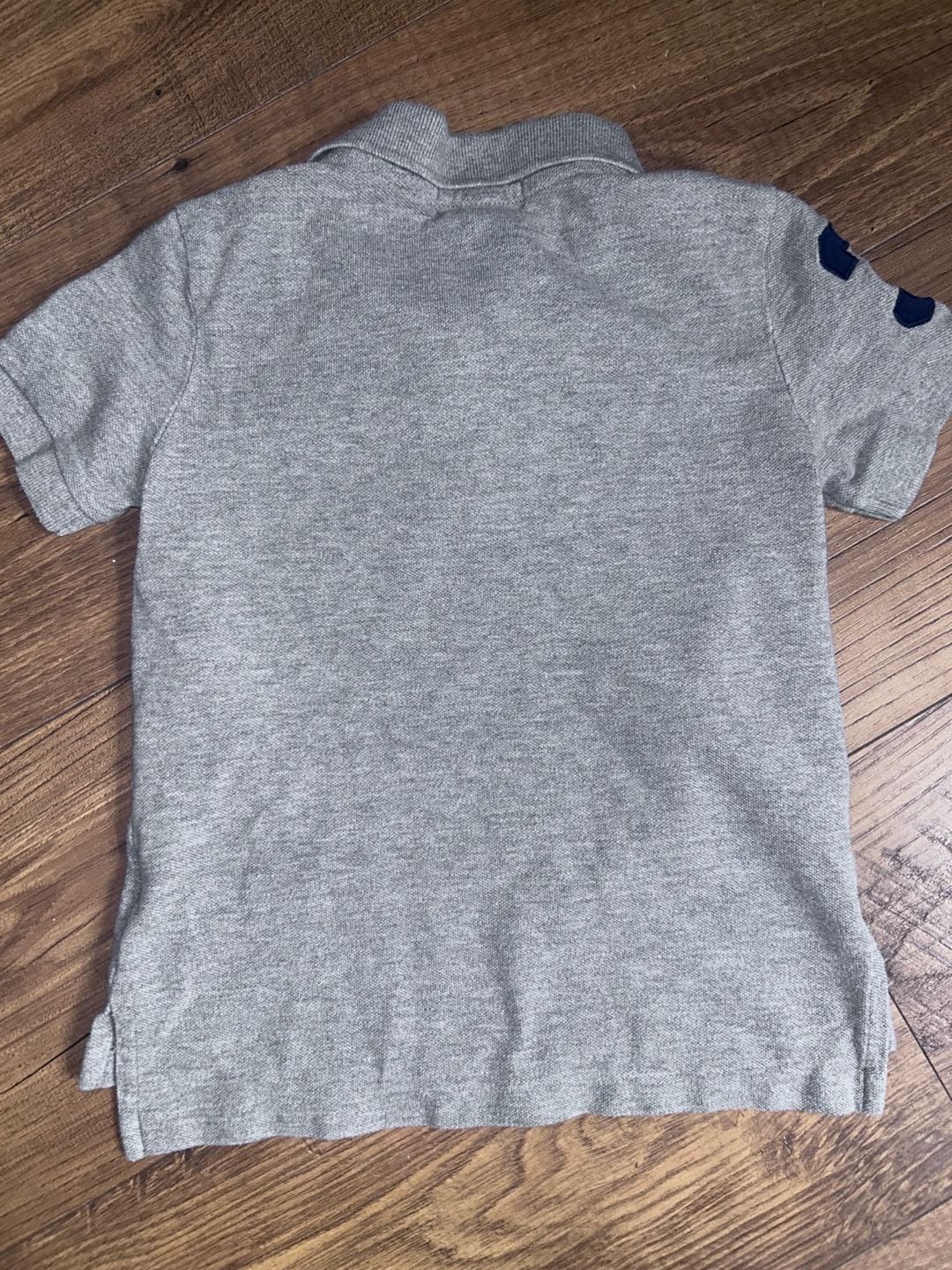 Polo Ralph Lauren Big Pony Polo Shirt Size 4/4T Gray Cotton 7