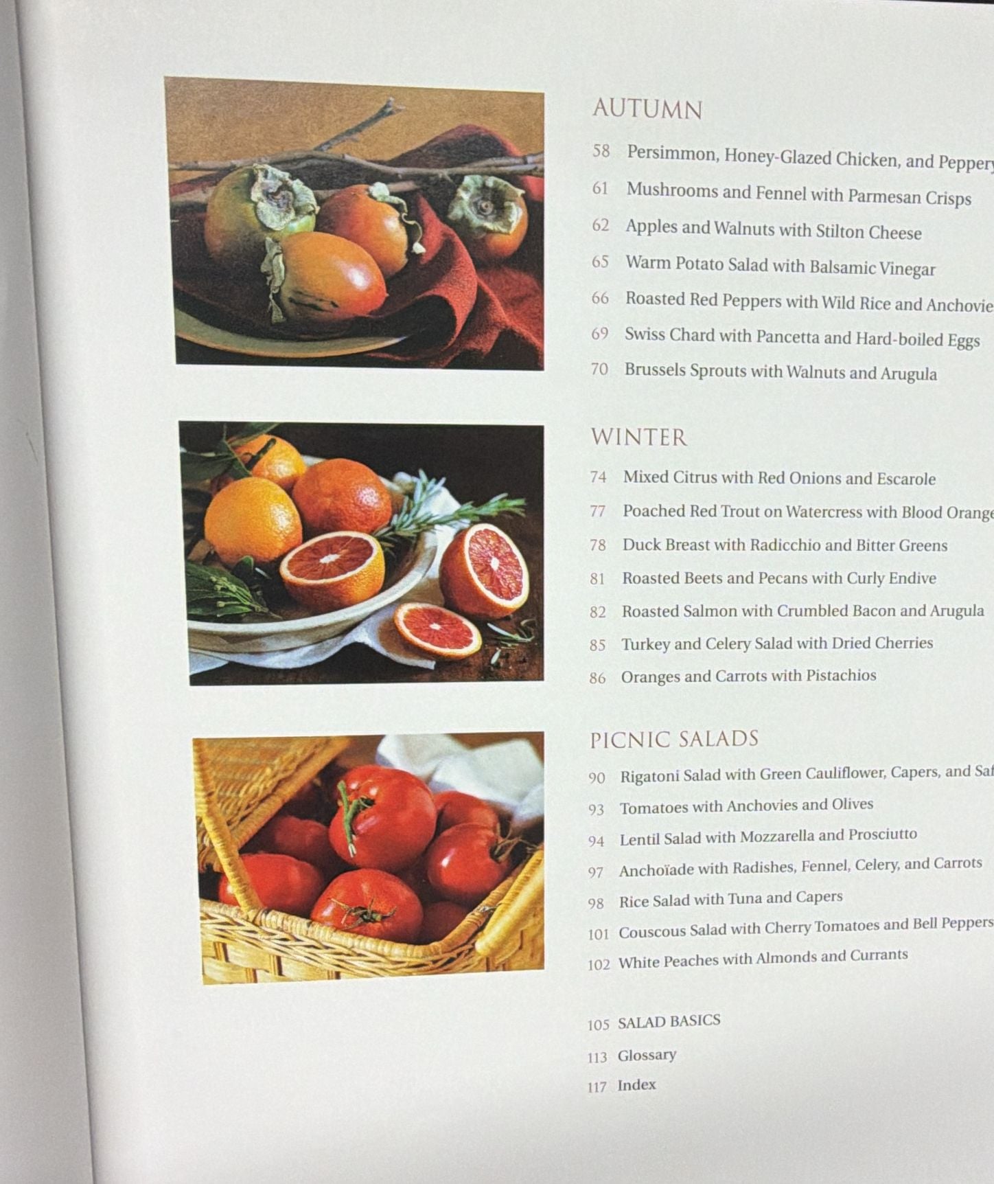 Williams-Sonoma Collection Salad Cookbook Hardcover 8