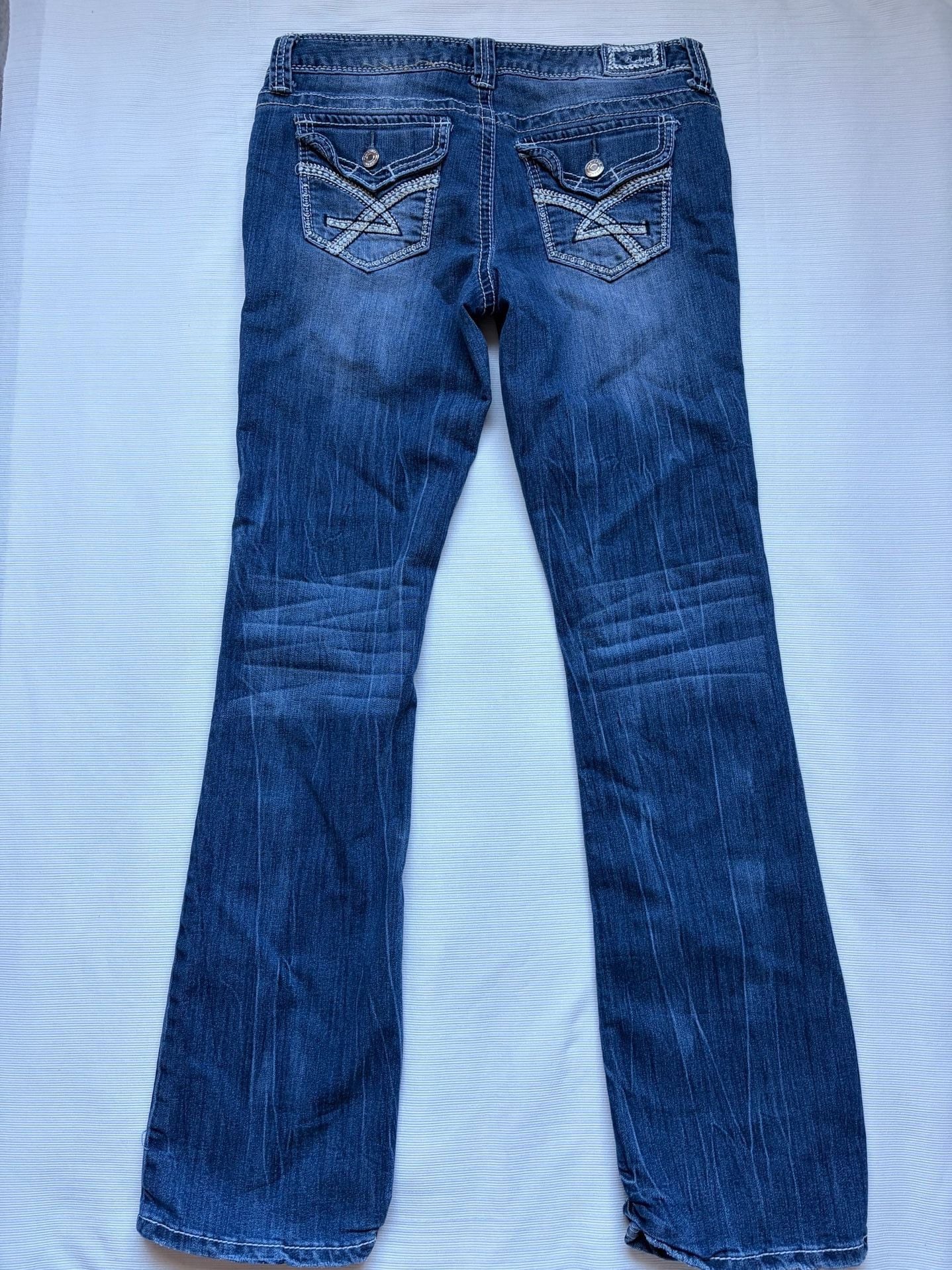 Amethyst Jeans Size 9 Blue Denim Bootcut Y2K 3