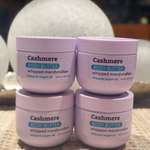 Cashmere Whipped Marshmallow Body Butter - Lot of 4 - Viral