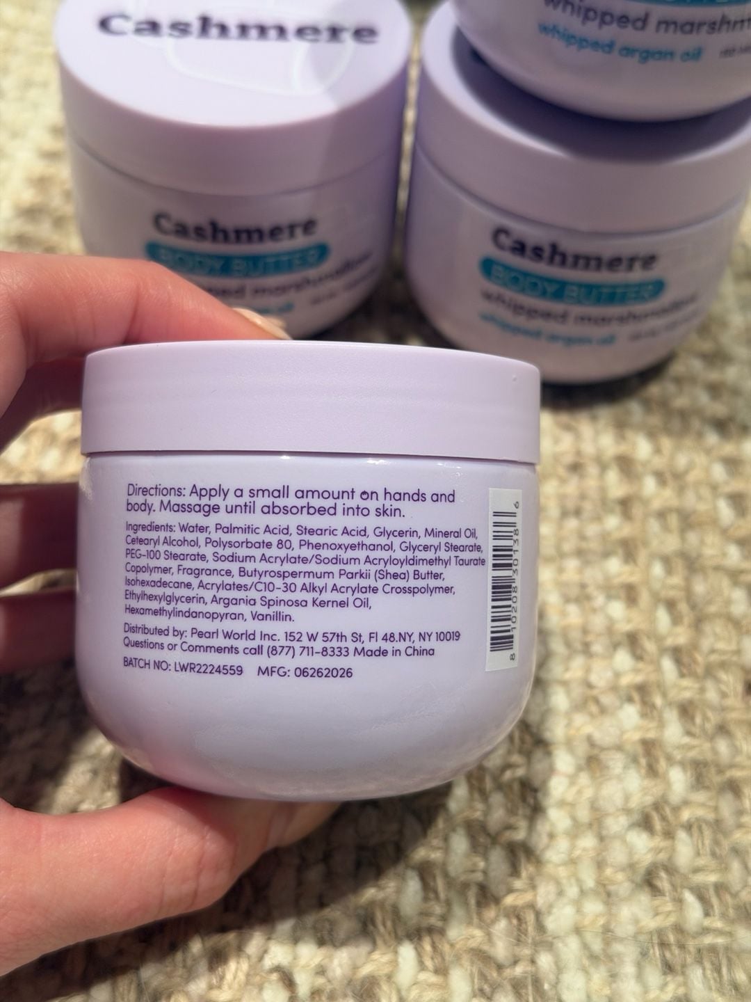 Cashmere Whipped Marshmallow Body Butter - Lot of 4 - Viral 3