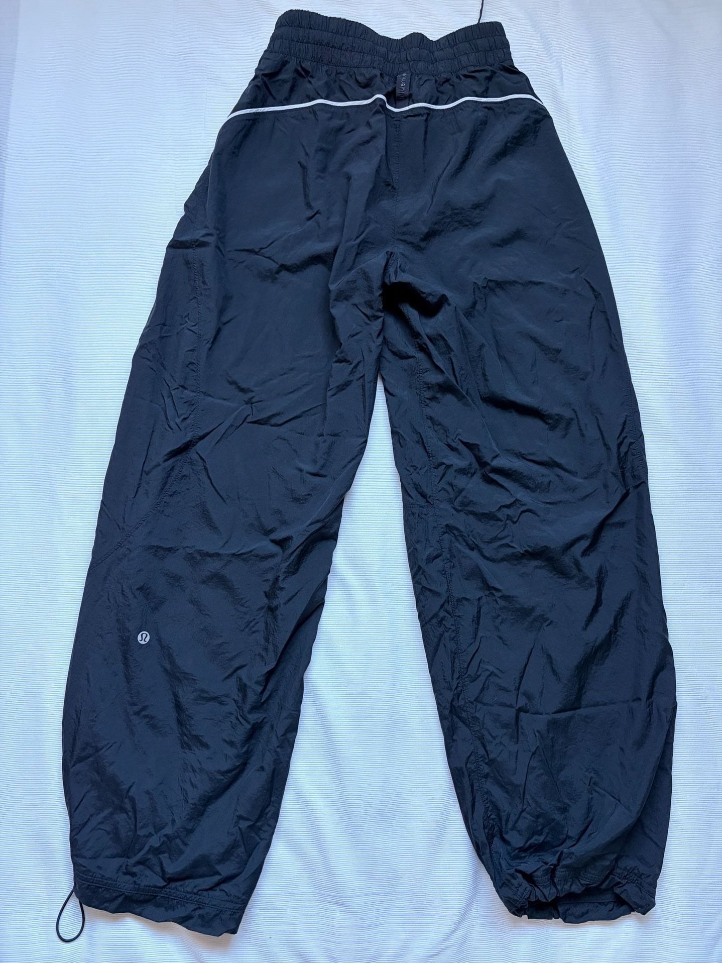Lululemon Curved Hem Track Pants Black 7