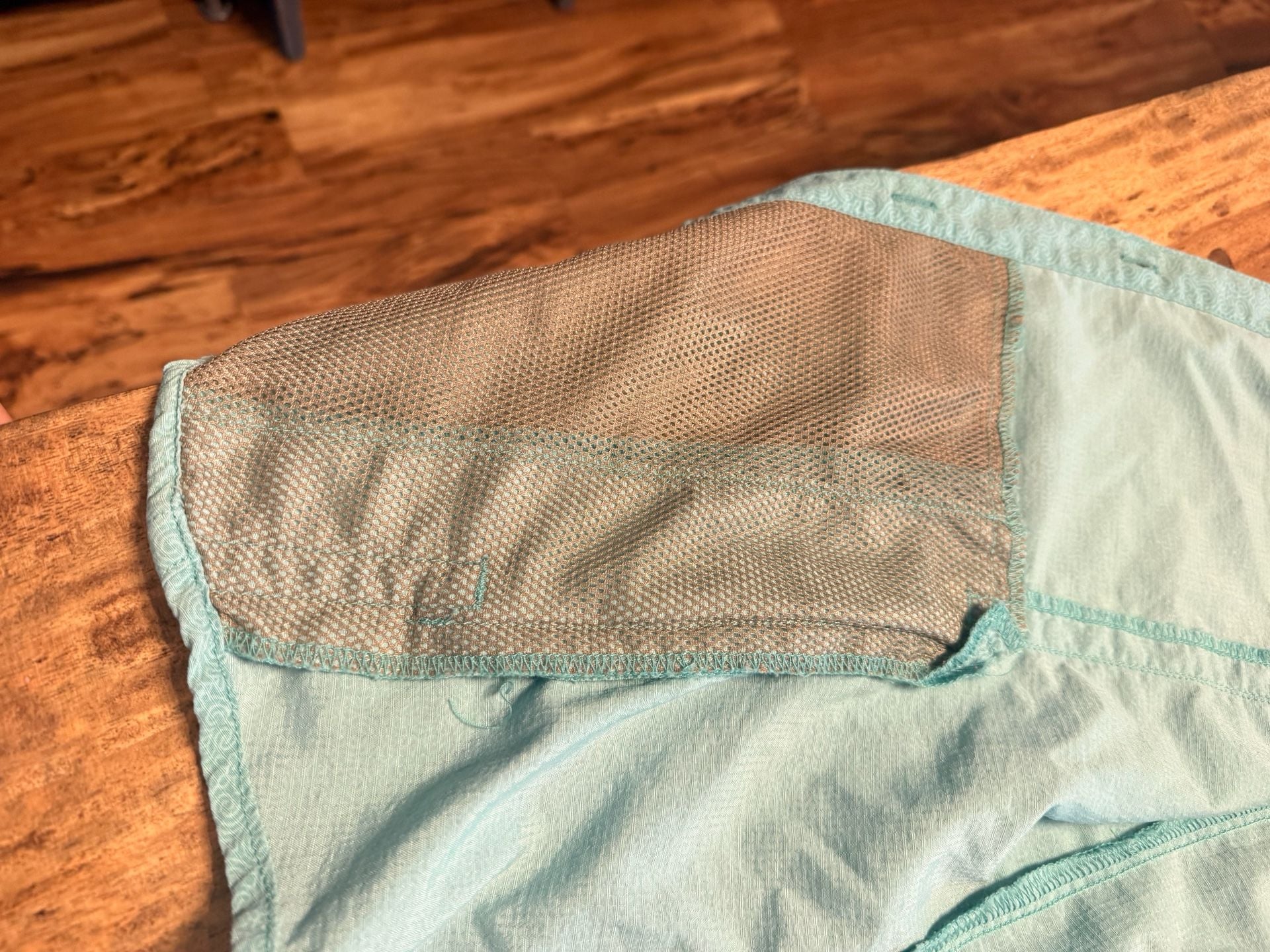 The North Face Sleeveless Hiking Shirt Size XL Blue Button Down 5