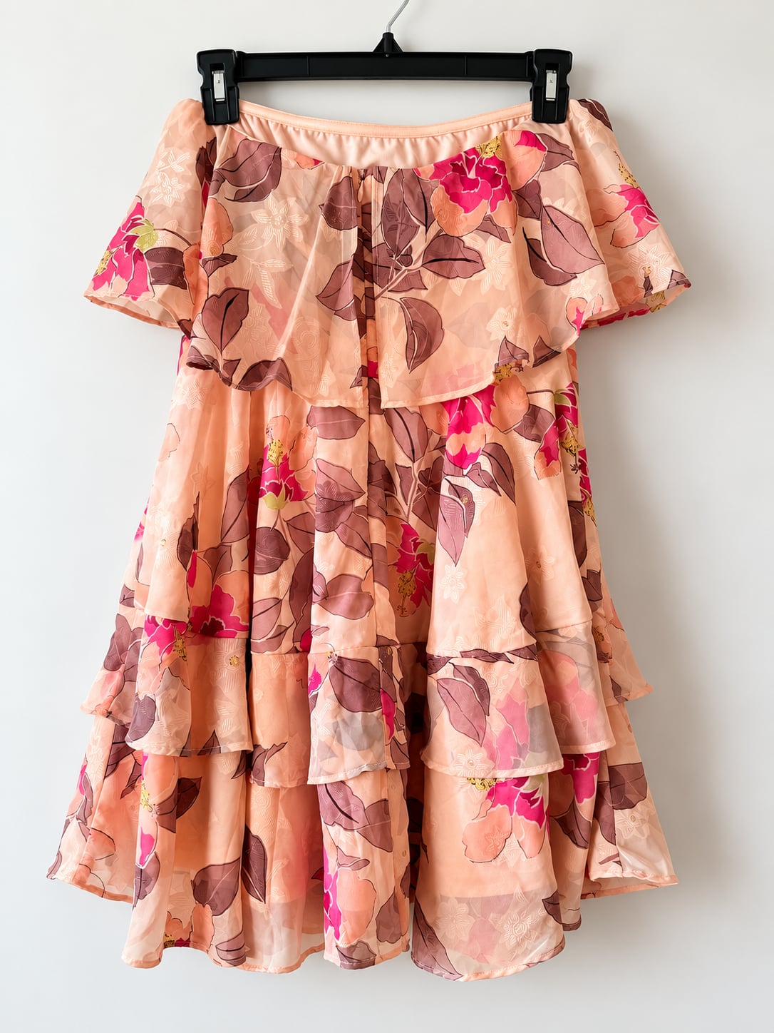 Lulus Perfect Paradise Strapless Jacquard Mini Dress Size S Pink 4